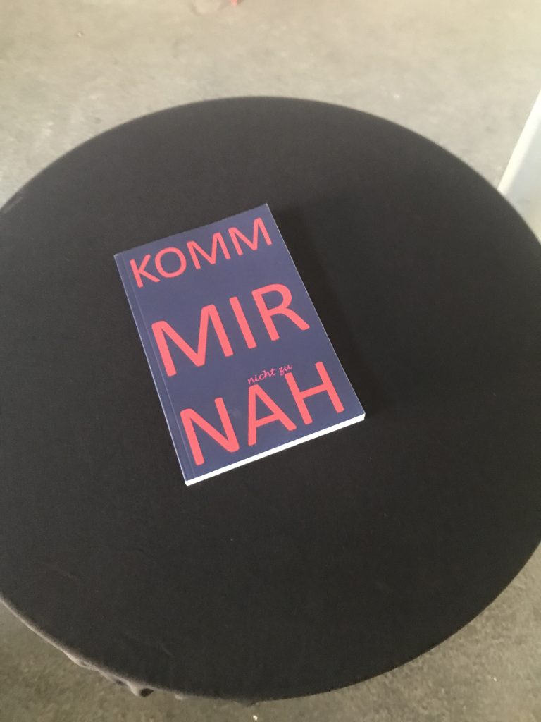 Gedichtband komm mir nah von Björn Nonhoff